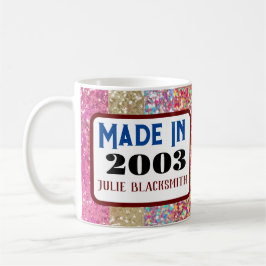 Altersgeschenk zum 21. Geburtstag 2004 Kaffeetasse