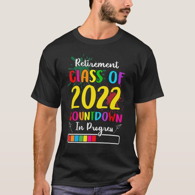 Altersklasse des Countdown 2022 im Progress Tea T-Shirt (Vorderseite)