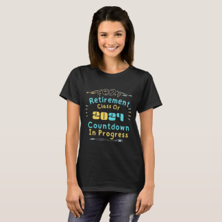 Altersklasse des laufenden Countdown 2024 T-Shirt