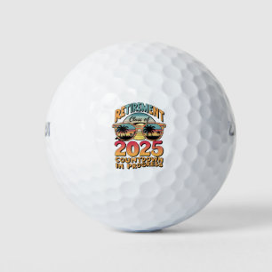 Altersklasse des laufenden Countdown 2025 Golfball