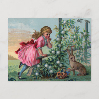 Altersmäßiges Ostern Feiertagspostkarte