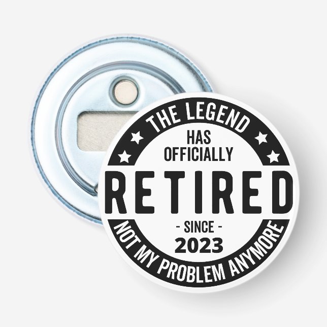 Altersvorsorge Flaschenöffner (Vorderseite)