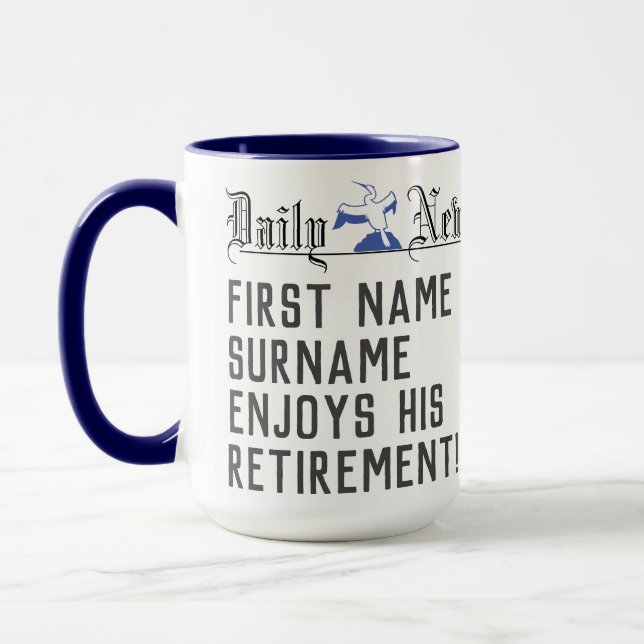 Altersvorsorge Tasse (Links)
