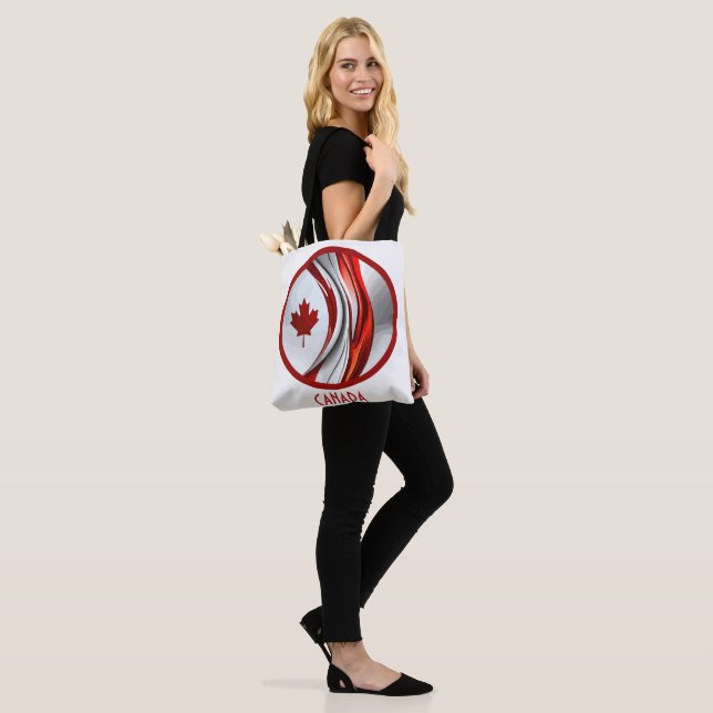 Altertes Ahornleaf: Eine kreative kanadische Drehu Tasche (Am Model)