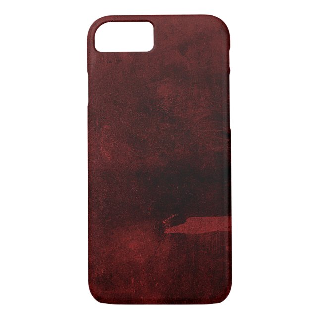 Altes abgenutztes Lederbuchcover in Rot Case-Mate iPhone Hülle (Rückseite)