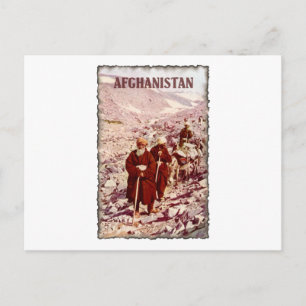 Altes Afghanistan Postkarte