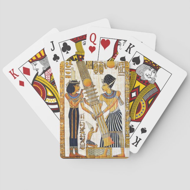 Altes Ägypten 1 Spielkarten (Rückseite)