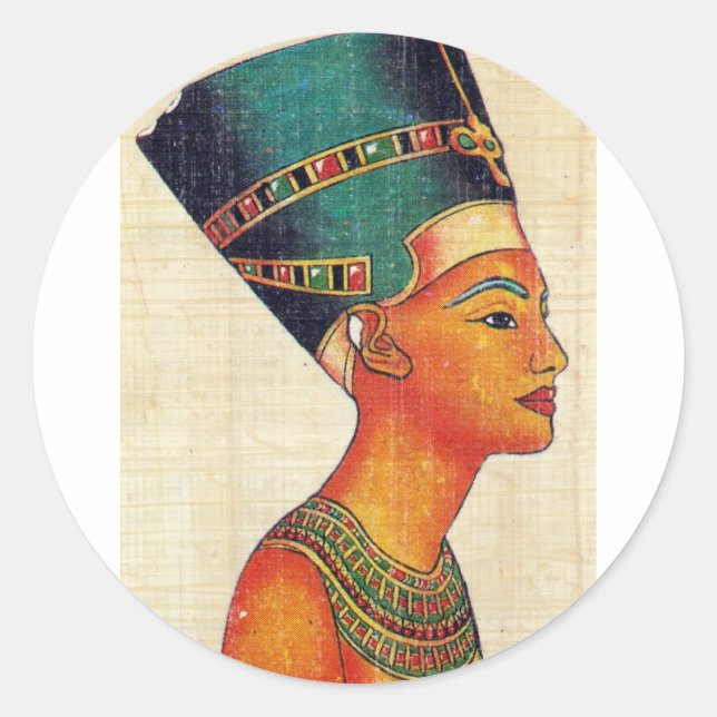 Altes Ägypten 2 Runder Aufkleber (Vorderseite)
