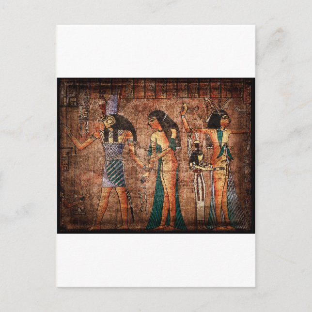Altes Ägypten 4 Postkarte (Vorderseite)