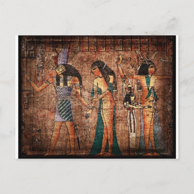 Altes Ägypten 4 Postkarte (Vorderseite)