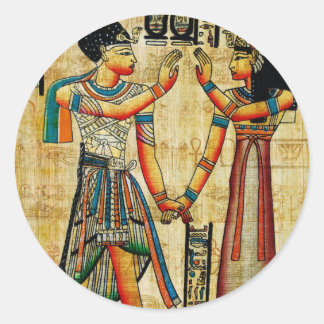 Altes Ägypten 5 Runder Aufkleber