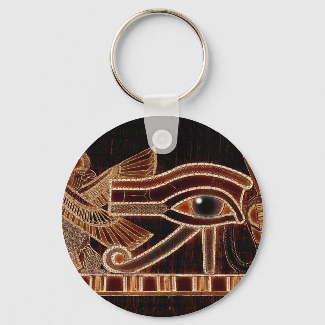 Altes Ägypten Auge Horus Wadjet Schlüsselanhänger (Vorderseite)