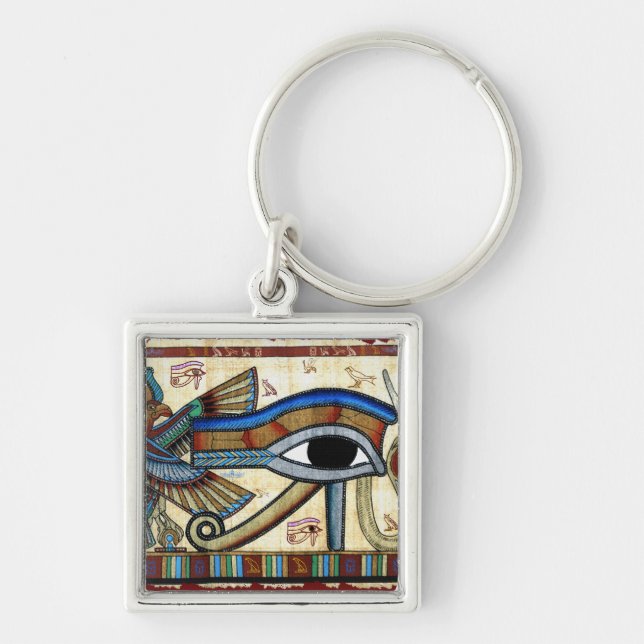 Altes Ägypten Auge von HORUS Wadjet Schlüsselanhän Schlüsselanhänger (Vorne)