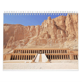 Altes Ägypten Hatshepsut Temple Landschaft 2025 Kalender