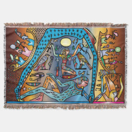 Altes Ägypten Kunst Gott Geb unterstützt Nut in He Decke