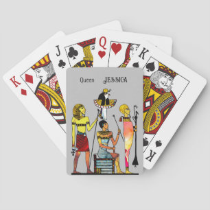 Altes Ägypten Pharaonen Lavish Ormamentation Spielkarten