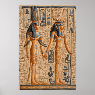 Altes Ägypten, Pharaonische Königin Hatshepsut | Poster