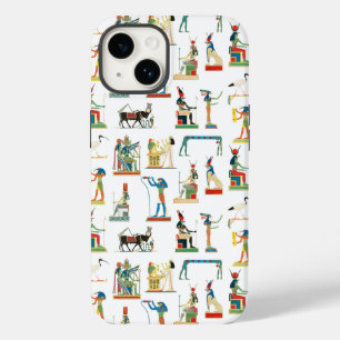 Altes Ägypten Vintages ägyptisches Muster Case-Mate iPhone 14 Hülle