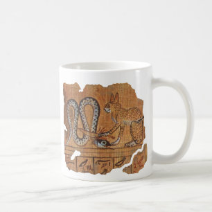 Altes ägyptisches Buch der Toten Ra & Apophis Kaffeetasse