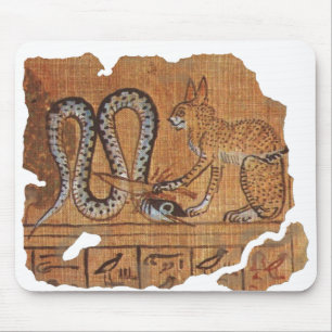 Altes ägyptisches Buch der Toten Ra & Apophis Mousepad