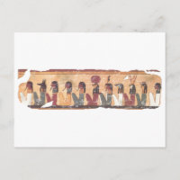 Altes ägyptisches Buch des Toten Gerichts