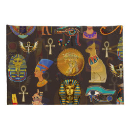 Altes ägyptisches Hieroglyphisches Muster Kissenbezug