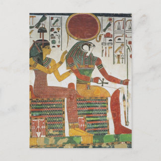 Altes Ägyptisches Horus Postkarte