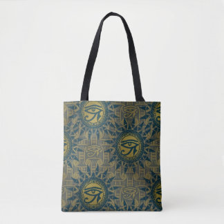 Altes ägyptisches Sonnensymbol des Auges des Ra Tasche