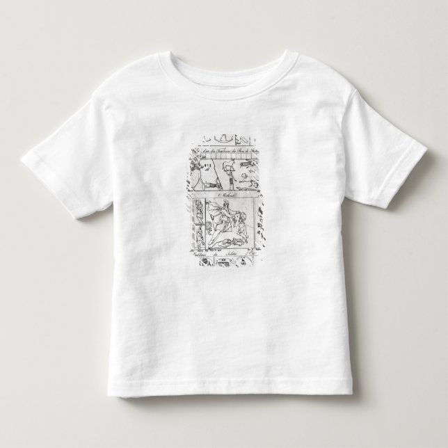 Altes ägyptisches und persisch kleinkind t-shirt (Vorderseite)
