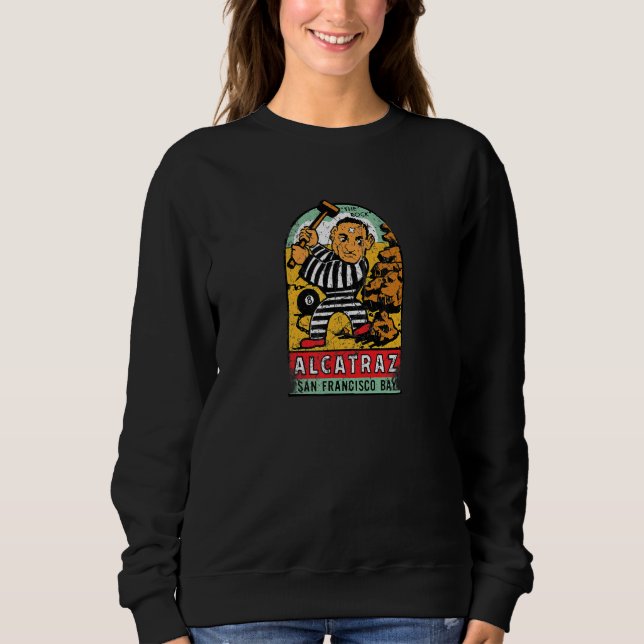 Altes Alcatraz-Gefängnis Sweatshirt (Vorderseite)