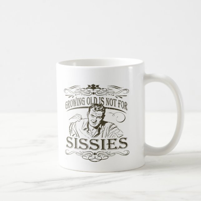 Altes Alters-Spaß Kaffeetasse (Rechts)