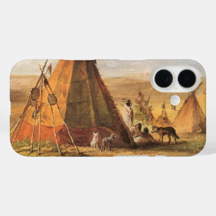 Altes Amerika - Westens, Tepees in der Prärie von  title_seo2