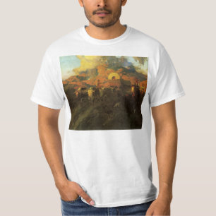 Altes amerikanisches Westen, Overland Trail von Jo T-Shirt
