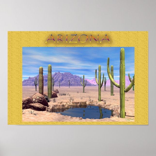 "Altes Arizona" Poster (Vorne)