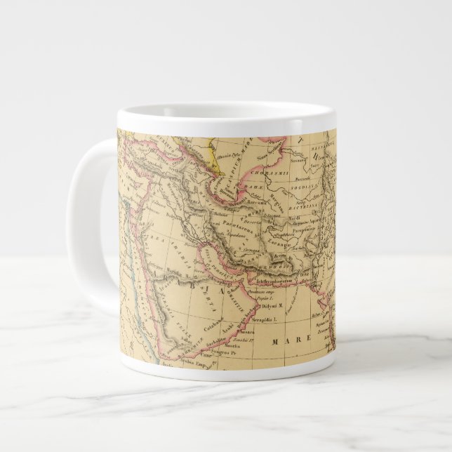 Altes Asien Jumbo-Tasse (Vorderseite Links)