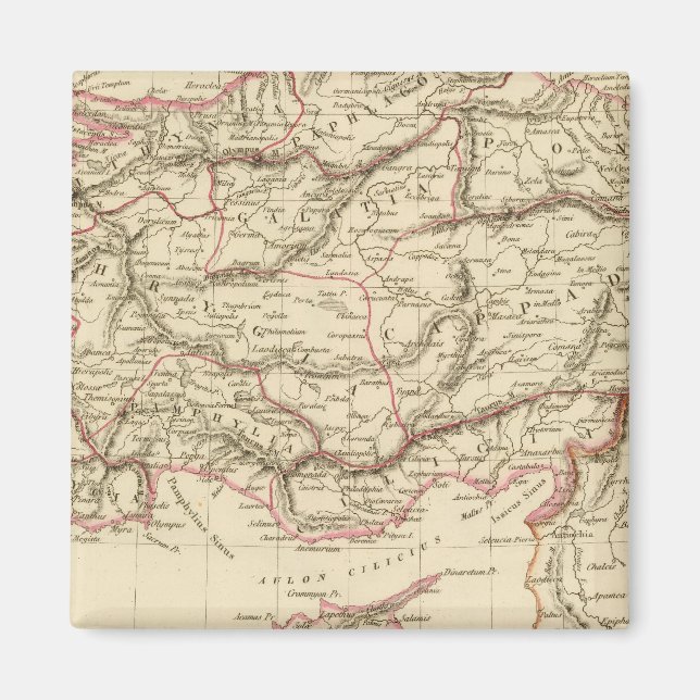 Altes Asien Kleinasien Magnet (Vorne)