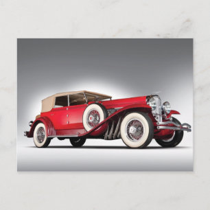 Altes Auto 45 Postkarte