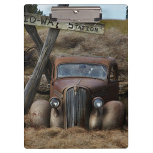 Altes Auto Klemmbrett