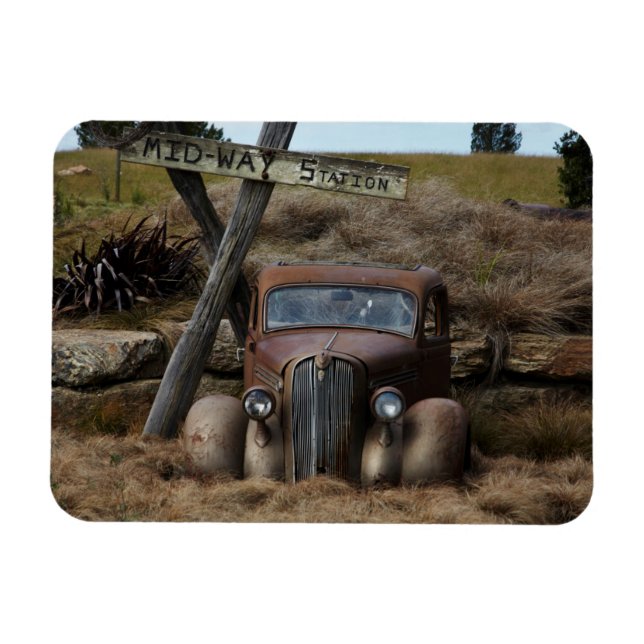 Altes Auto Magnet (Horizontal)