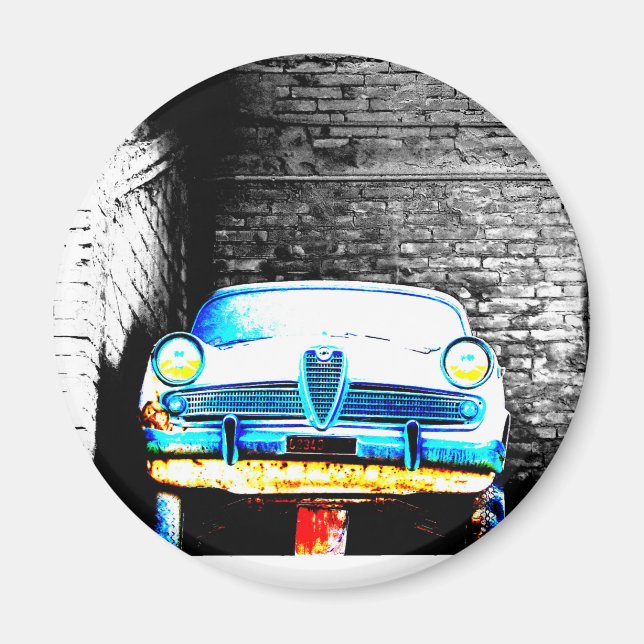 Altes Auto Magnet (Vorne)