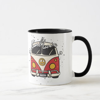 Altes Auto - Rot Tasse