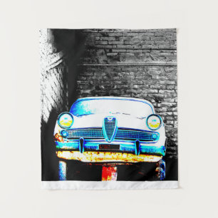 Altes Auto Wandteppich