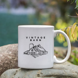 Altes Bauernhaus | Rustikaler Landhausstil Kaffeetasse
