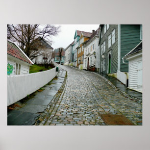 Altes Bergen-Museum (Norwegen) Poster