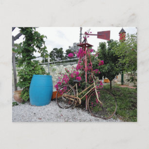 Altes Bike Postkarte