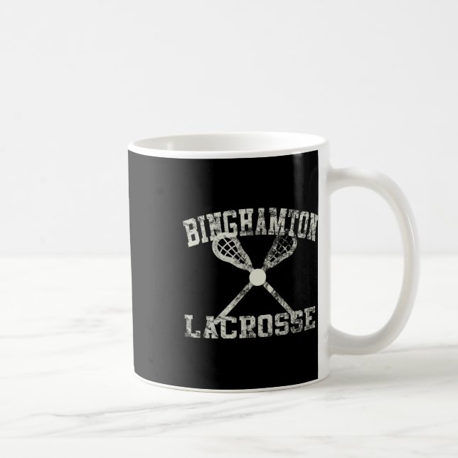 Altes Binghamton Lacrosse  Kaffeetasse (Rechts)