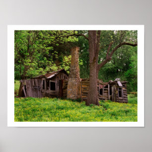 Altes Blockhaus Poster