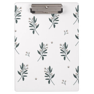 Altes Blumenmuster Holz Hintergrund Modern Elegant Klemmbrett