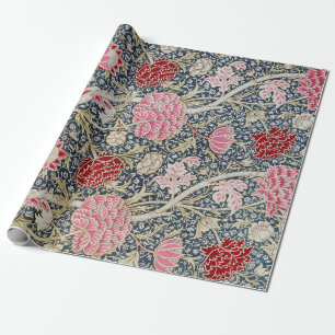 Altes Blumenmuster, William Morris Geschenkpapier