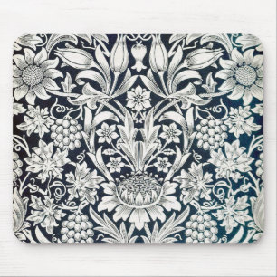 Altes Blumenmuster, William Morris Mousepad